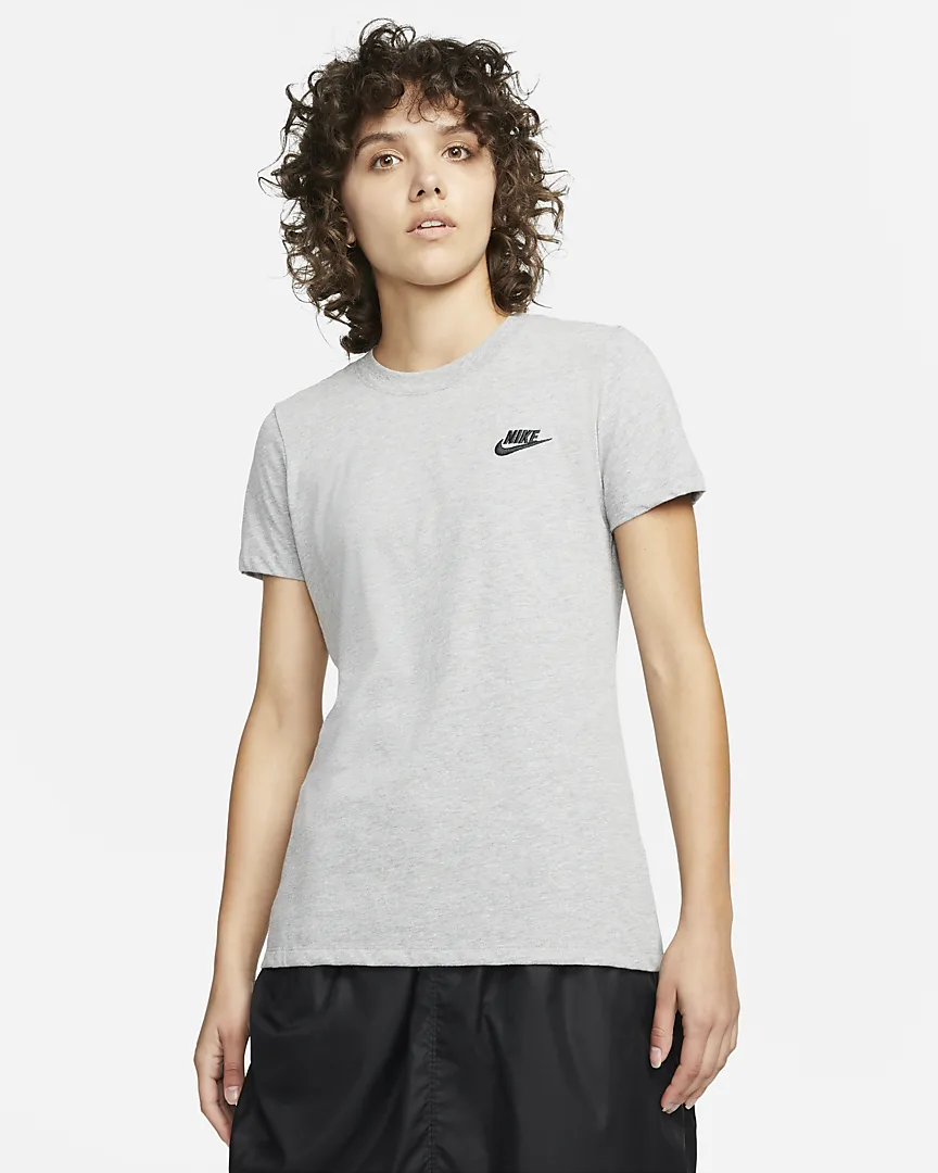 

Футболка женская Nike DN2393 серая XL, DN2393