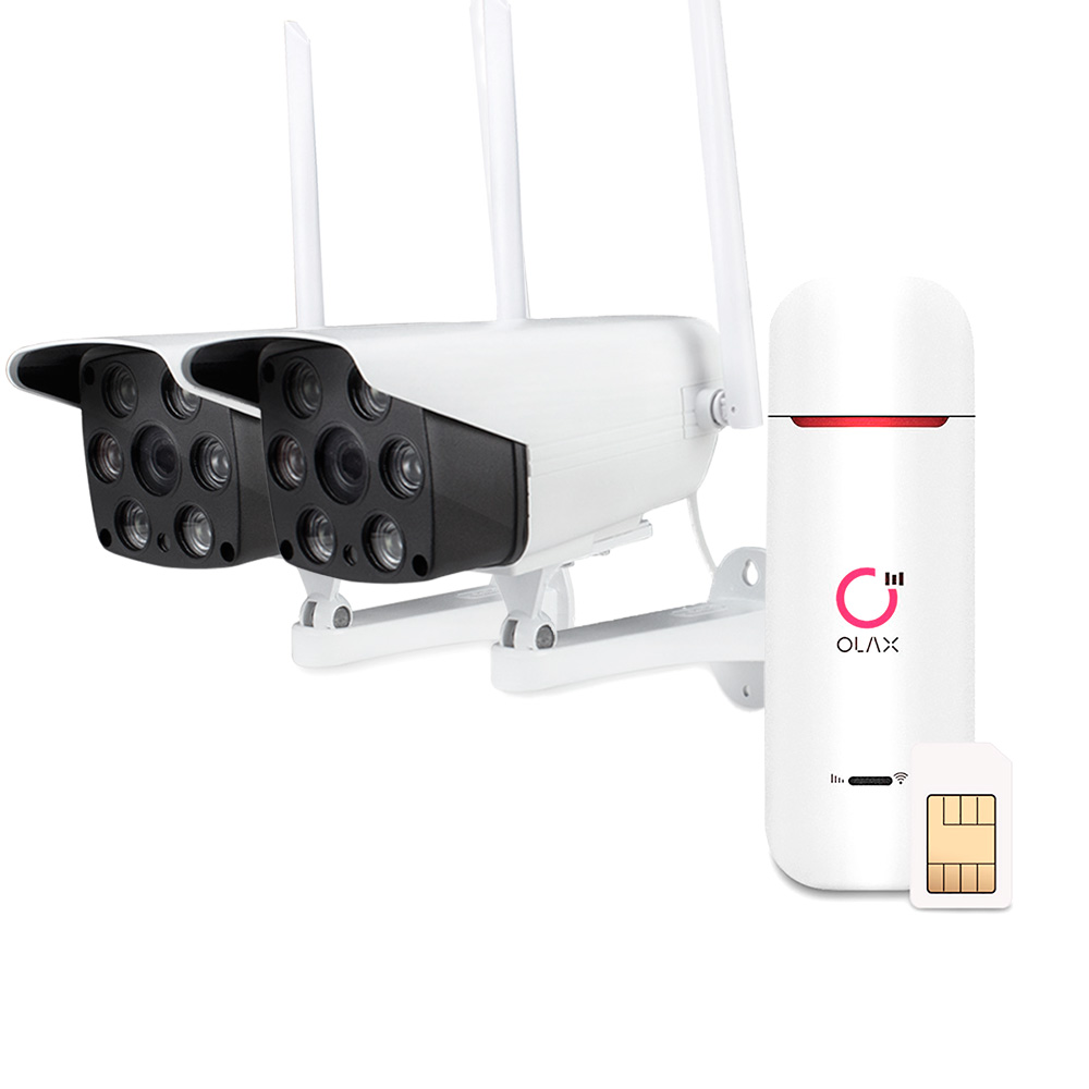 

Комплект видеонаблюдения 4G 3Мп Ps-Link KIT-XMS302-4G, Белый
