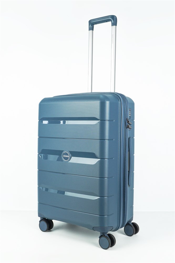 

Чемодан унисекс Sweetbags DOT синий, 65х42х28 см, DOT
