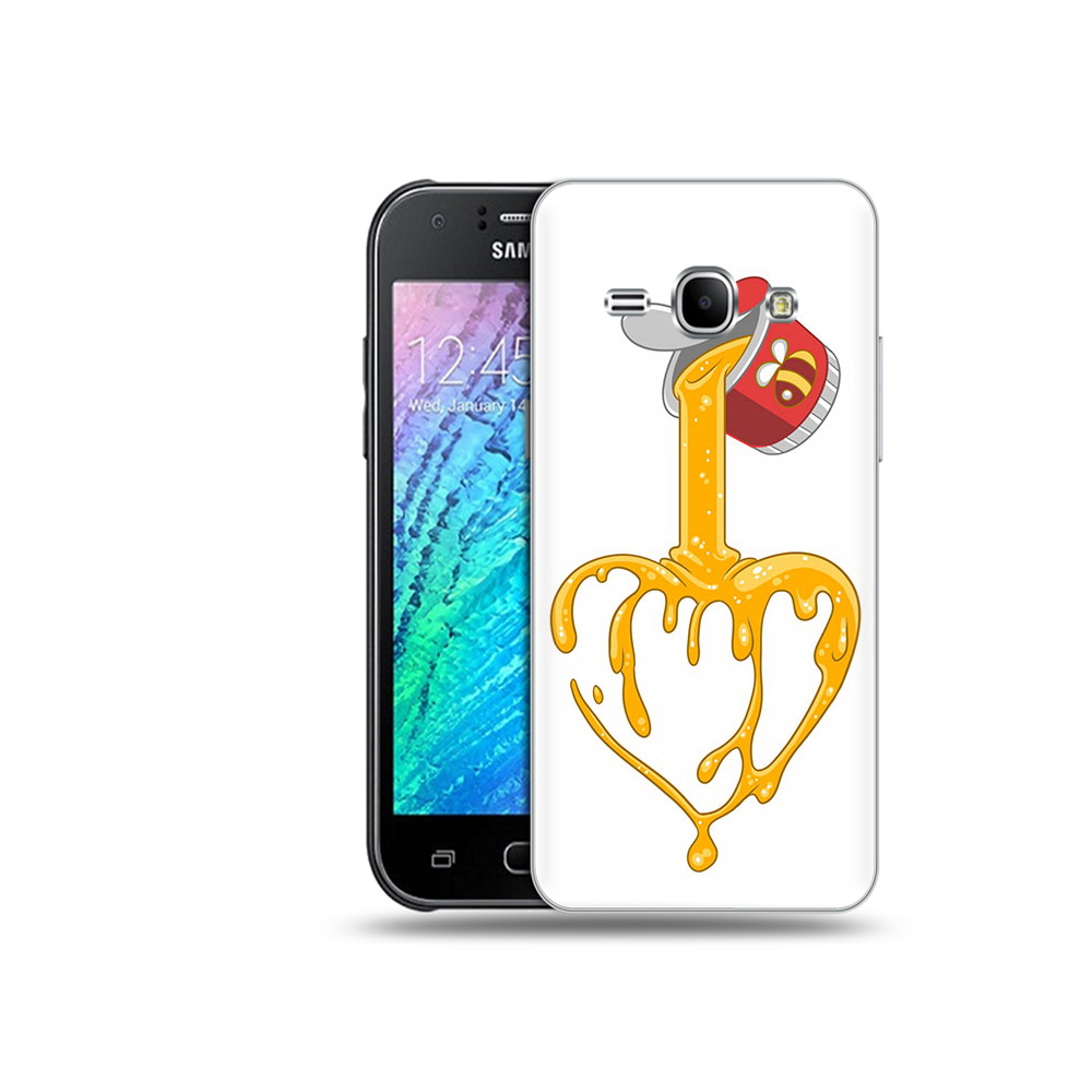 

Чехол MyPads Tocco для Samsung Galaxy J1 медовое сердце (PT26162.569.471), Прозрачный, Tocco