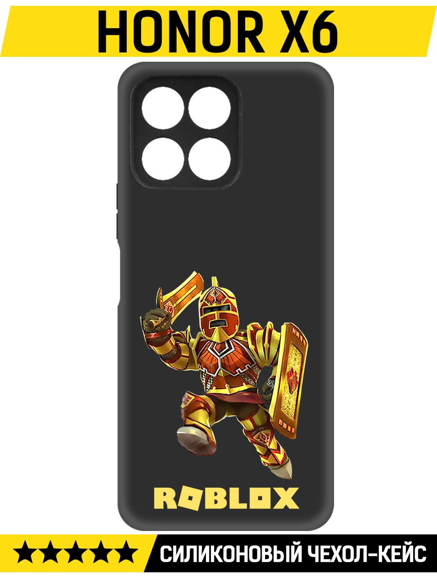 

Чехол-накладка Софт Roblox-Рэдклифф для Honor X6, Черный