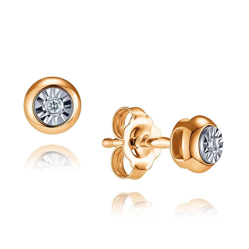

Серьги из золота ADAMAS 21039530/01-А502Д-41, бриллиант, 21039530/01-А502Д-41