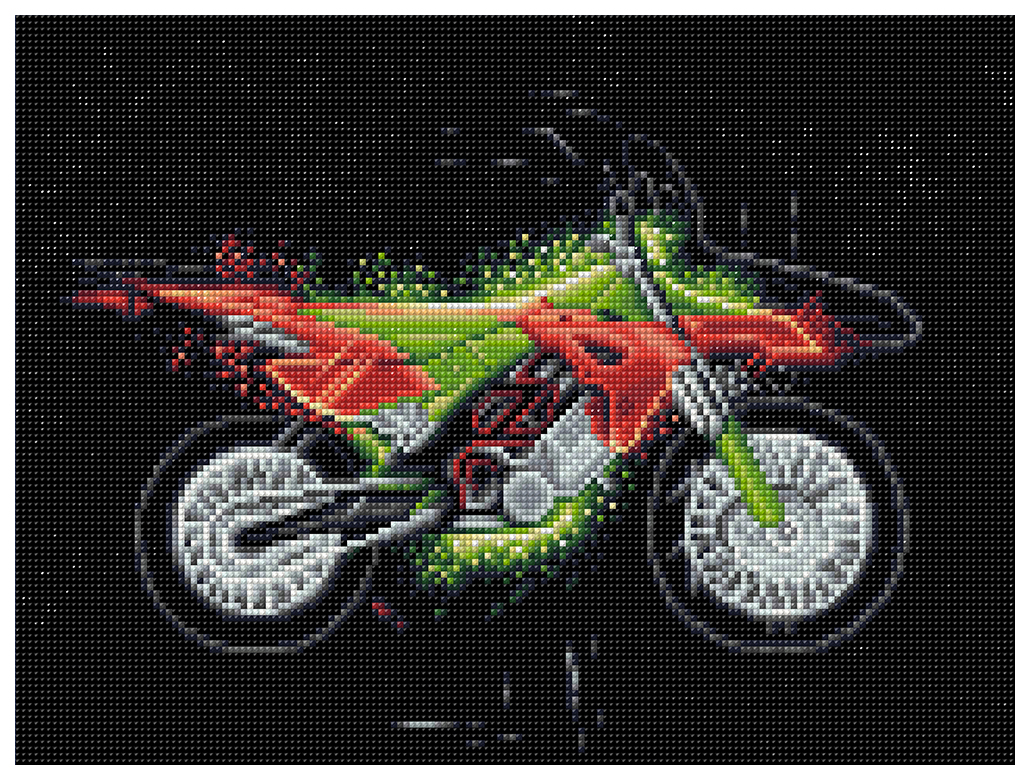 

Алмазная живопись Фрея «Жажда экстрима» 40x30 см