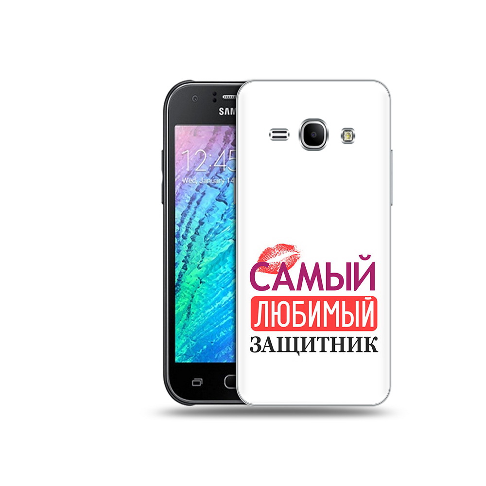 

Чехол MyPads Tocco для Samsung Galaxy J1 любимый защитник (PT26162.569.451), Прозрачный, Tocco