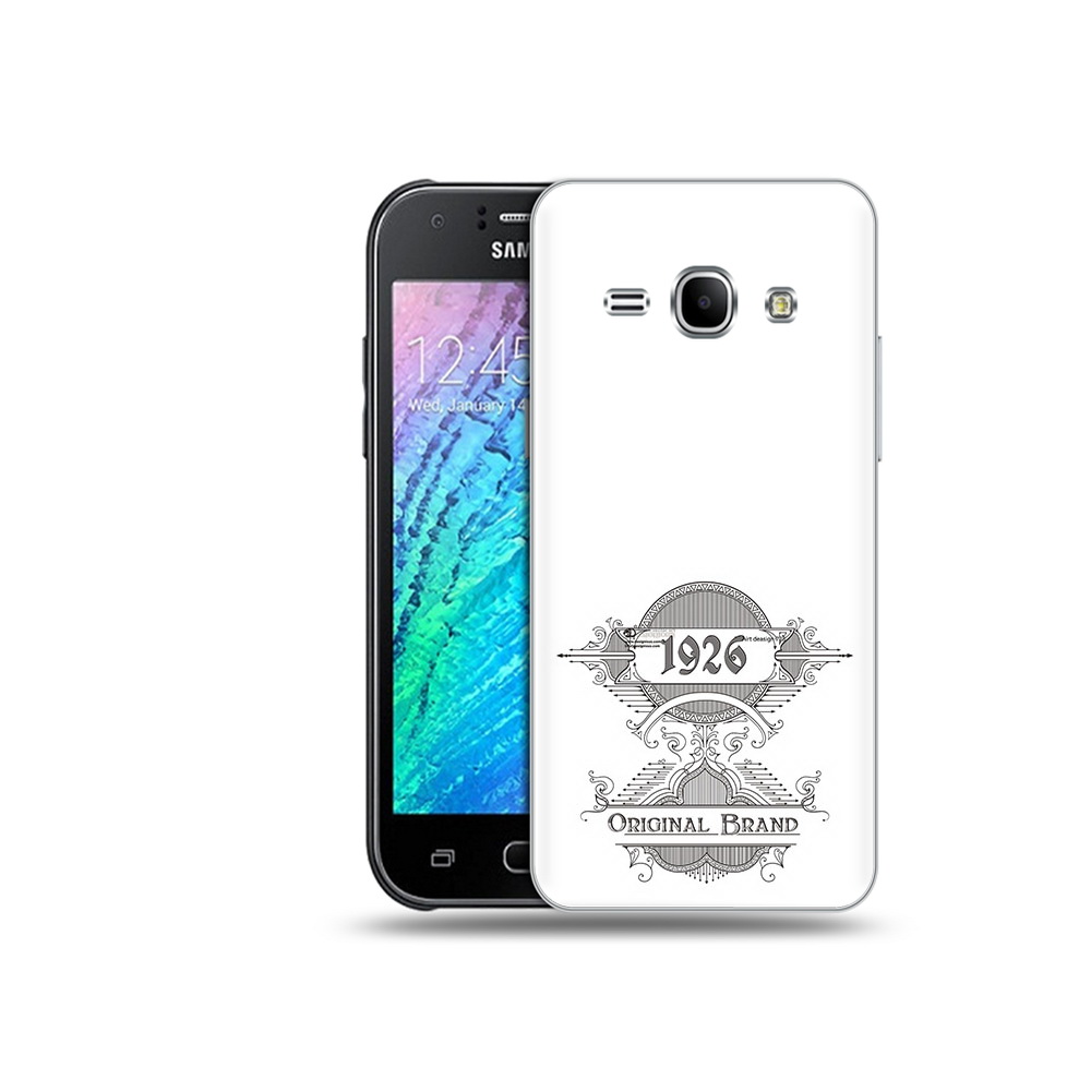 

Чехол MyPads Tocco для Samsung Galaxy J1 логотип черно белый (PT26162.569.446), Прозрачный, Tocco