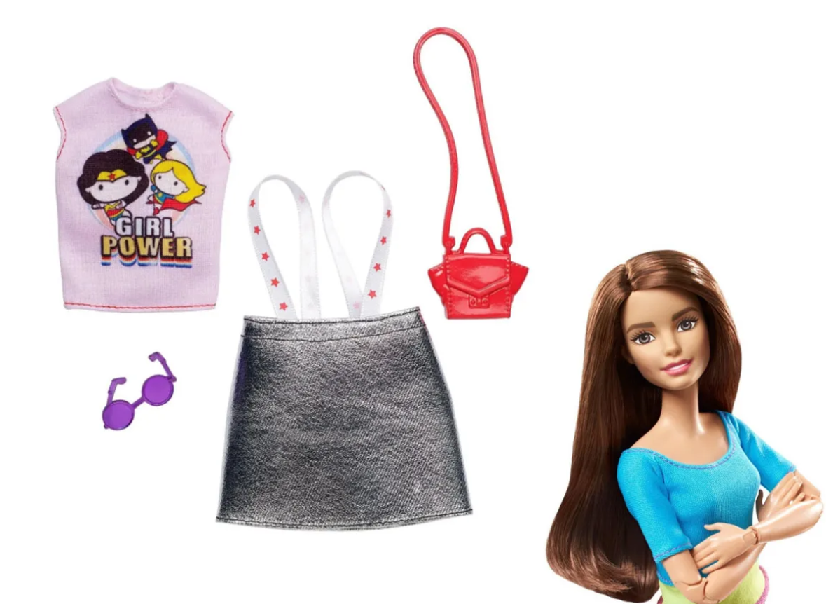 

Одежда для куклы Barbie DC Comics Girl FKR81, FKR81