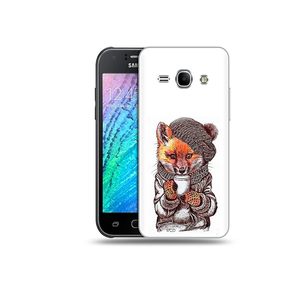 

Чехол MyPads Tocco для Samsung Galaxy J1 лиса в шапке (PT26162.569.437), Tocco