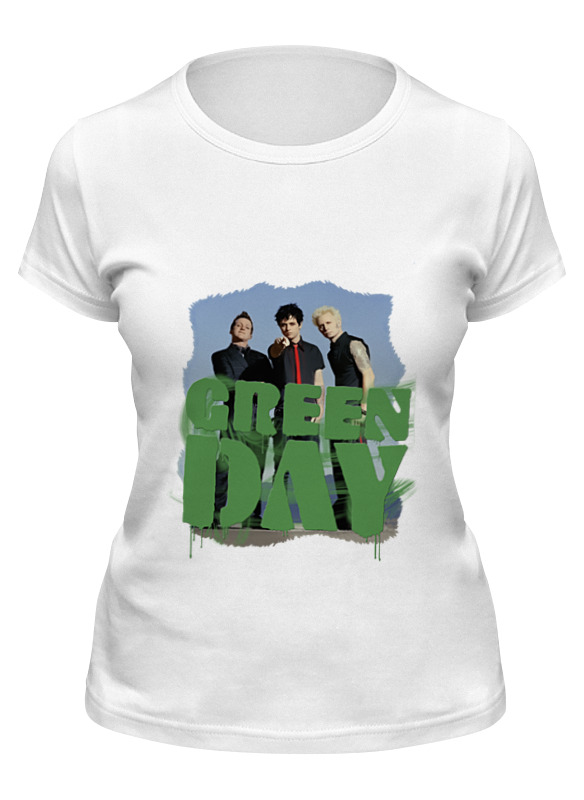 

Футболка женская Printio Популярная панк-группа green day белая 2XL, Белый, Популярная панк-группа "green day"