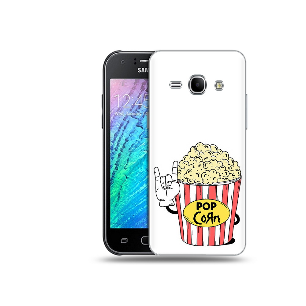 

Чехол MyPads Tocco для Samsung Galaxy J1 крутой попкорн (PT26162.569.427), Прозрачный, Tocco