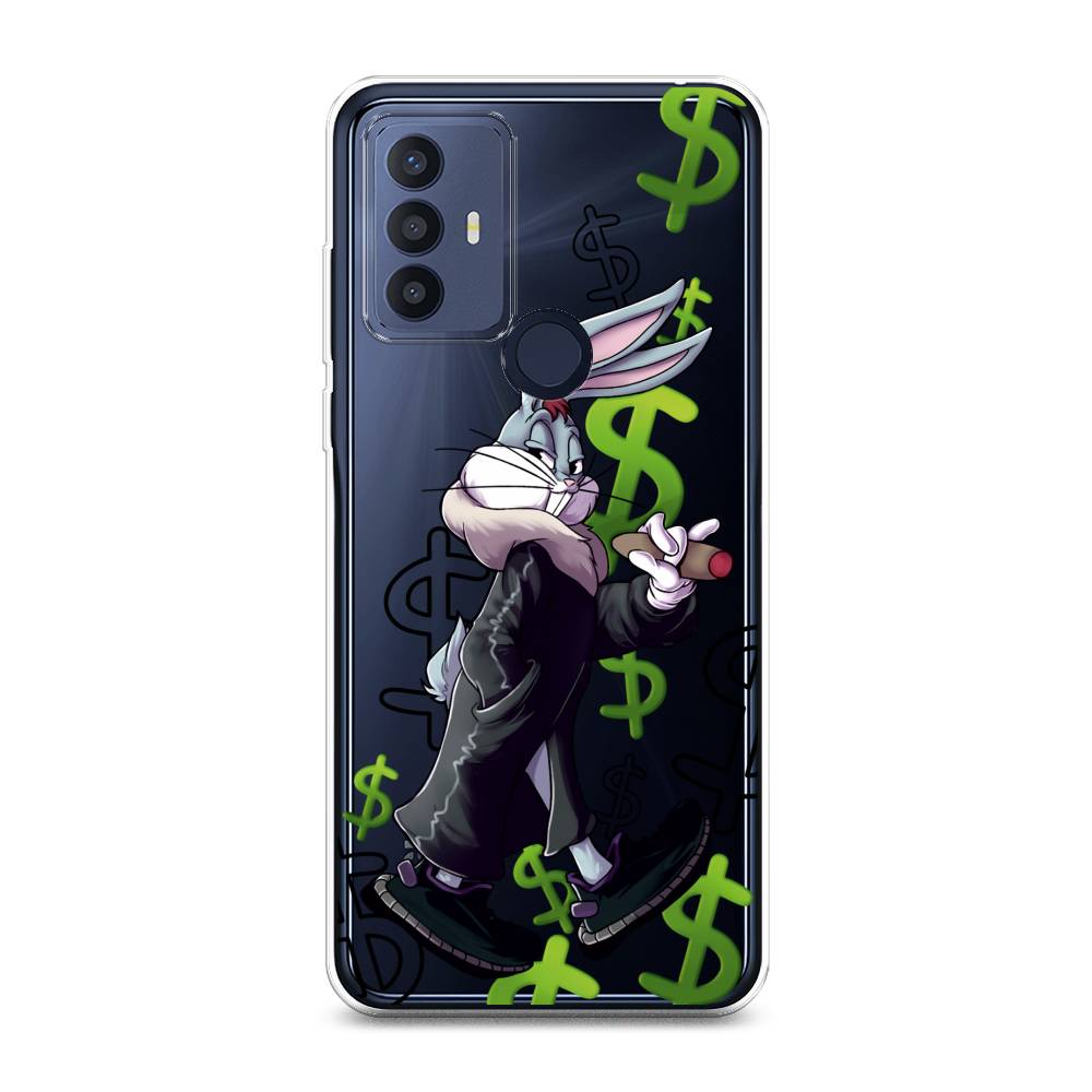 

Чехол на TCL 30E "Rich Bugs Bunny", Зеленый;черный;голубой, 290550-6