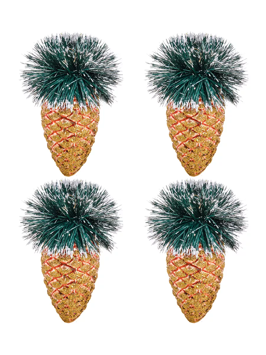 

Набор елочных игрушек 8 см, 7 шт, art155toy1263 ,разноцветный