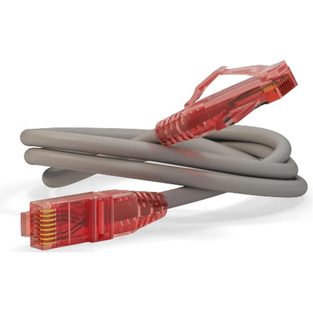 

Патч-корд Hyperline PC-LPM-UTP-RJ45-RJ45-C5e-0.5M-LSZH-GY