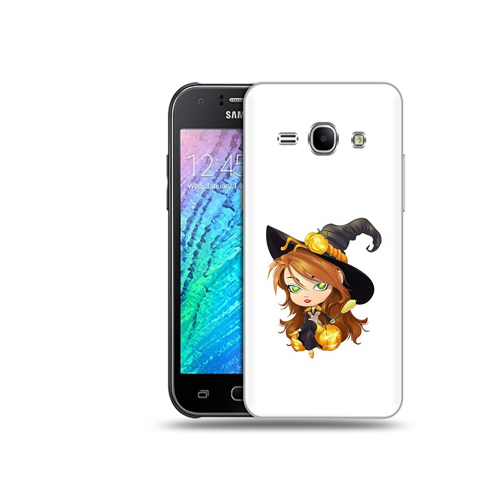 

Чехол MyPads Tocco для Samsung Galaxy J1 Ведьмочка (PT26162.569.40), Прозрачный, Tocco