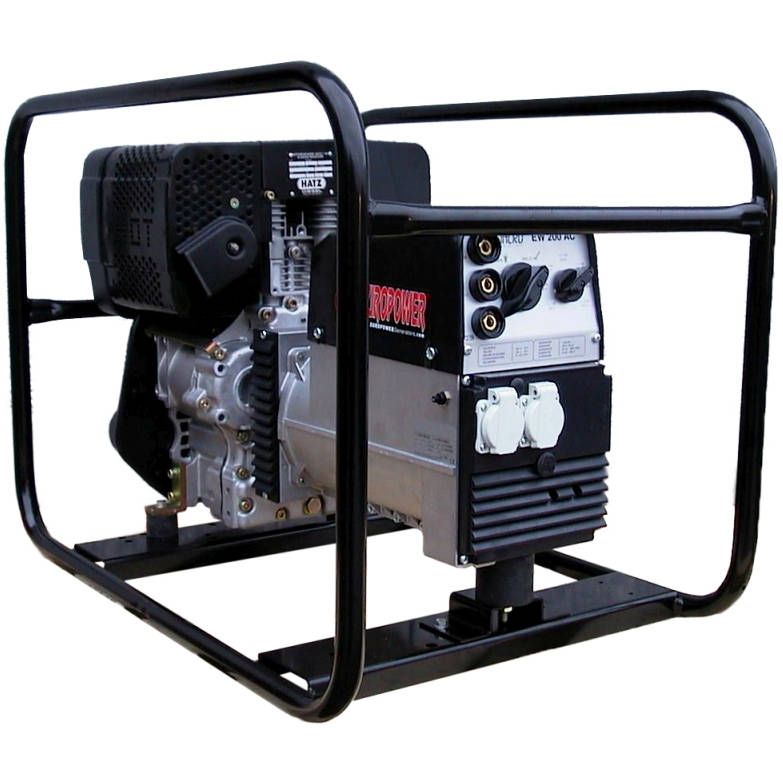 

Генератор дизельный сварочный EUROPOWER EP 200 DX1 AC, EP 200 DX1 AC