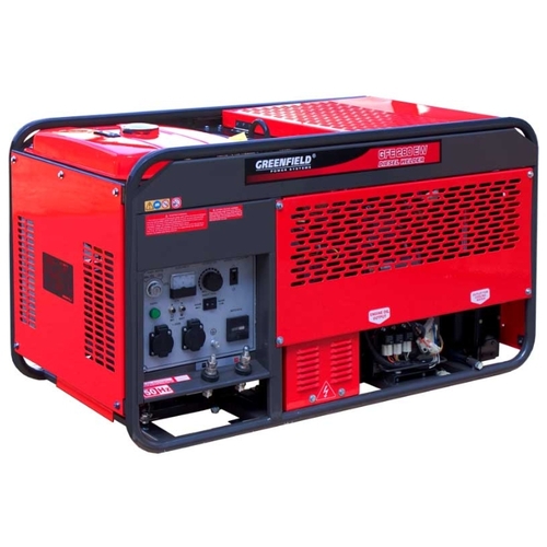 

Генератор дизельный Green Field GFE-280 EW 5000 Вт, GFE-280 EW 5000 Вт