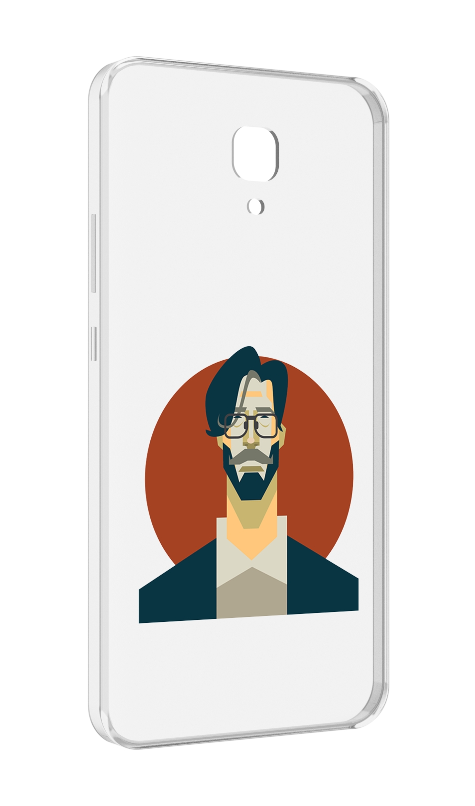 

Чехол MyPads мужичек-в-очках для Meizu M5 Note, Прозрачный, Tocco