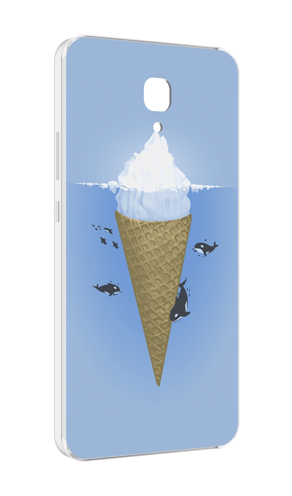 

Чехол MyPads мороженное-у-косаток для Meizu M5 Note, Прозрачный, Tocco