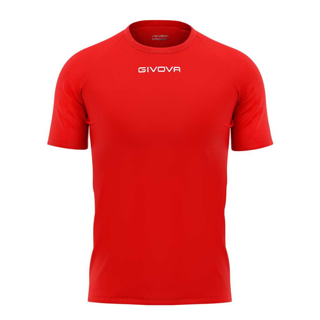 

Футболка мужская Givova MAC03 красная XL, MAC03