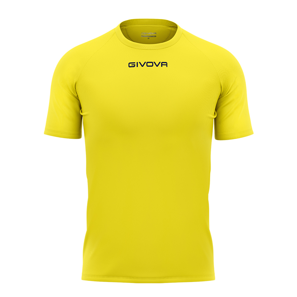 

Футболка мужская Givova MAC03 желтая XL, MAC03