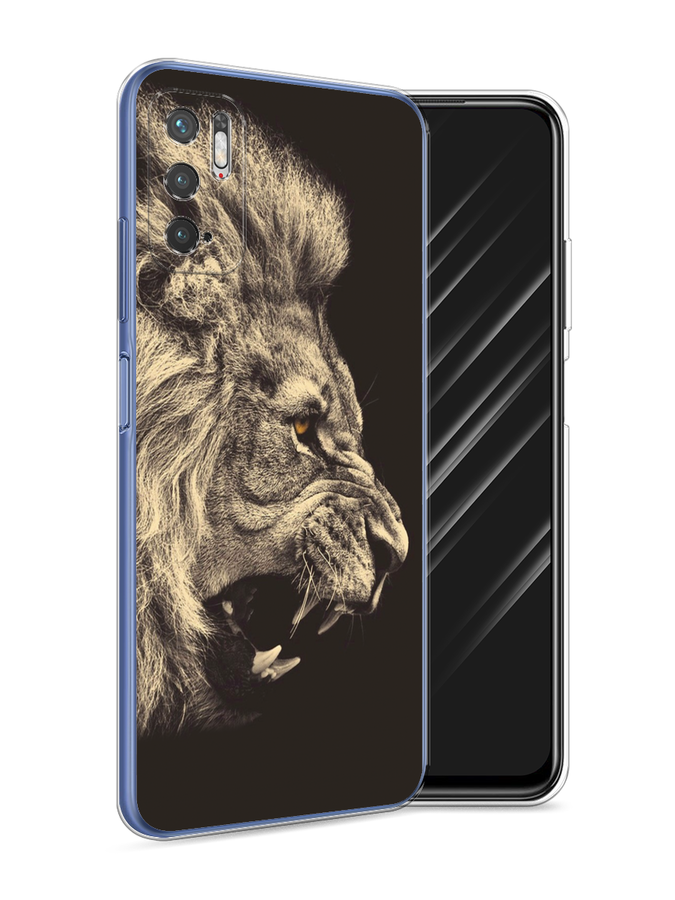 

Чехол Awog на Xiaomi Redmi Note 10T/Note 10 5G/M3 Pro "Львиный рык 2", Разноцветный, 310850-1