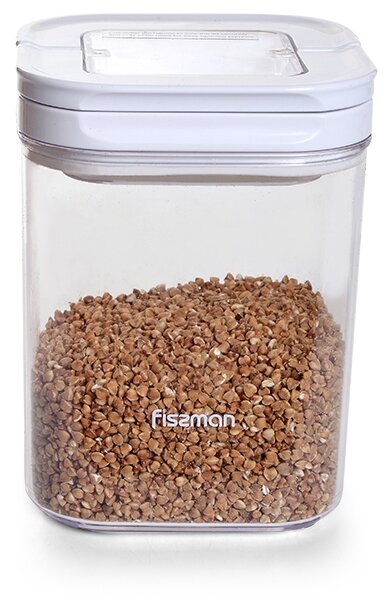 

Контейнер Fissman для хранения продуктов 11x11x15 см / 1,1 л