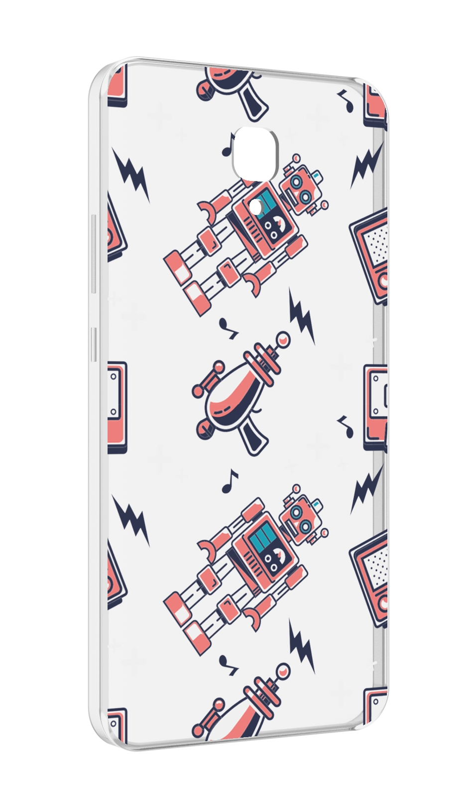 

Чехол MyPads мини-роботы для Meizu M5 Note, Прозрачный, Tocco