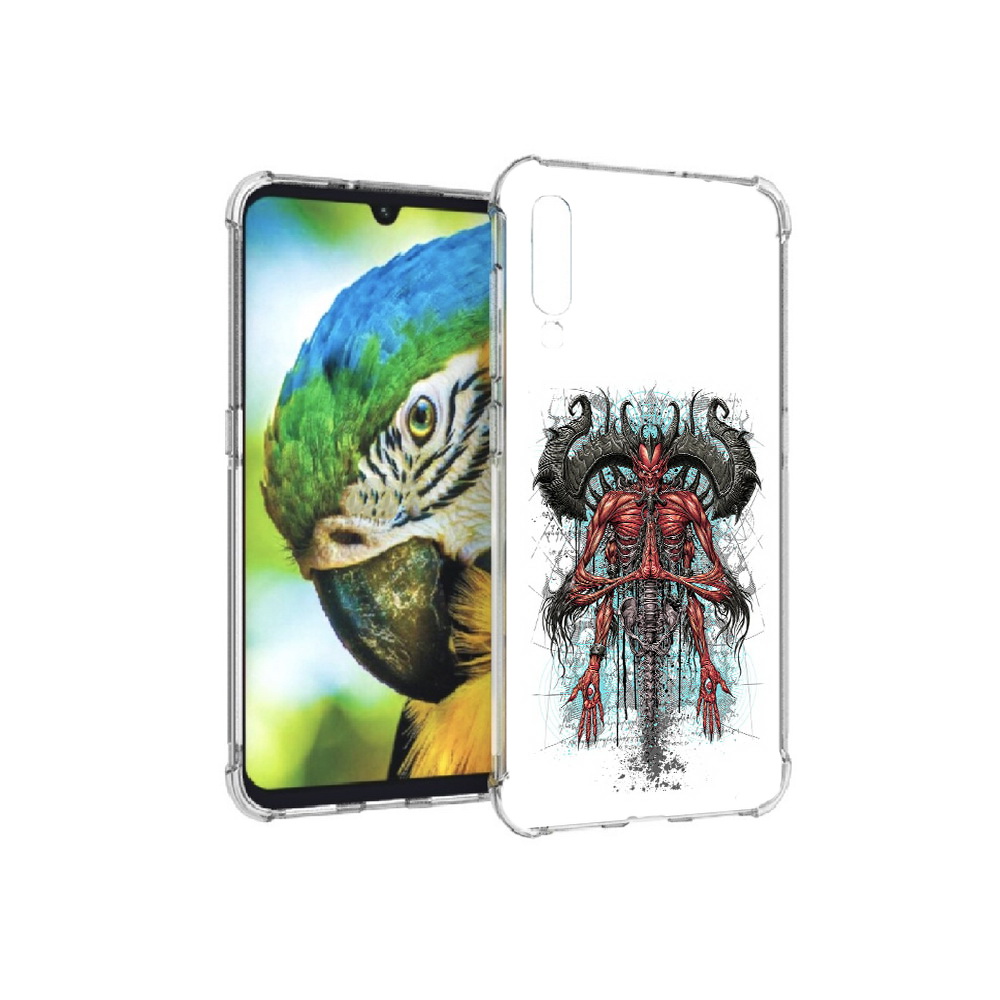 

Чехол MyPads Tocco для Xiaomi Mi 9 дьявол (PT126035.255.340), Прозрачный, Tocco
