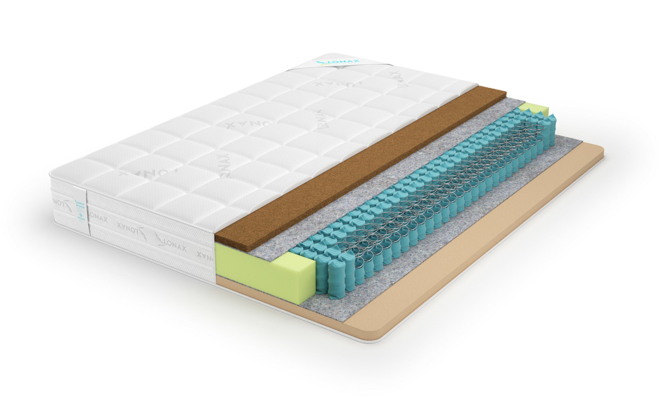 

Матрас Lonax Memory Cocos TFK 80x205, Memory Cocos TFK