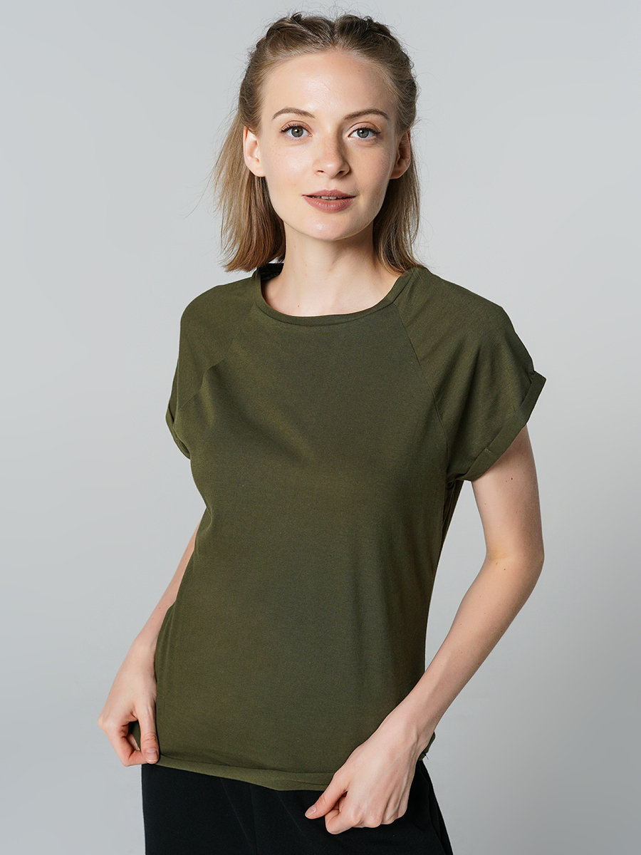 

Футболка женская ТВОЕ 82678 хаки XL, 82678