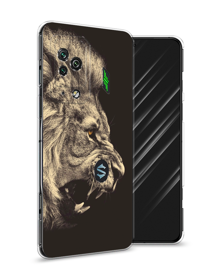

Чехол Awog на Xiaomi Black Shark 5 Pro "Львиный рык 2", Разноцветный, 314150-1