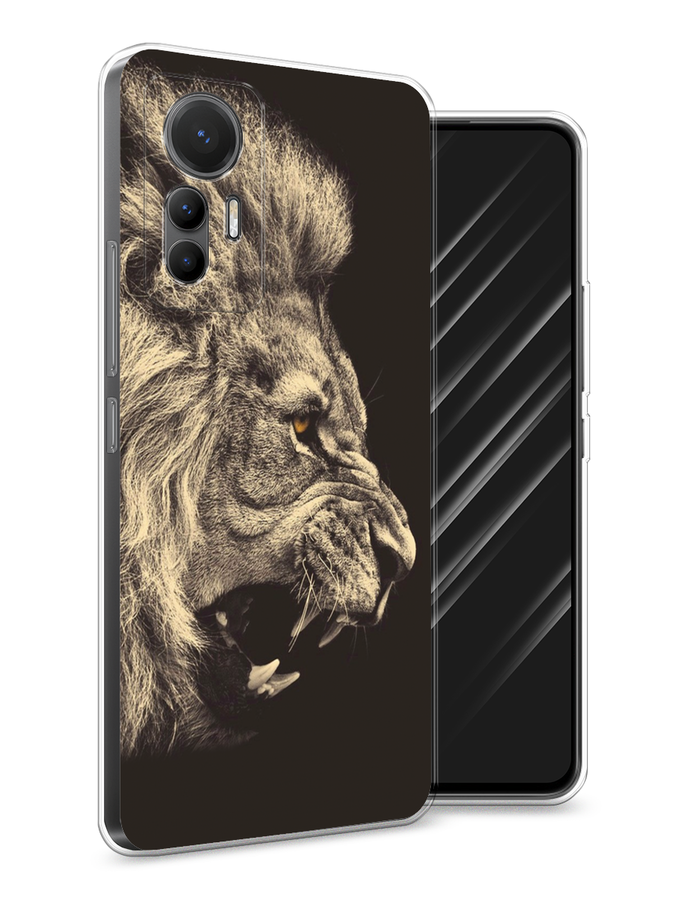 

Чехол Awog на Xiaomi 12 Lite "Львиный рык 2", Разноцветный, 315050-1