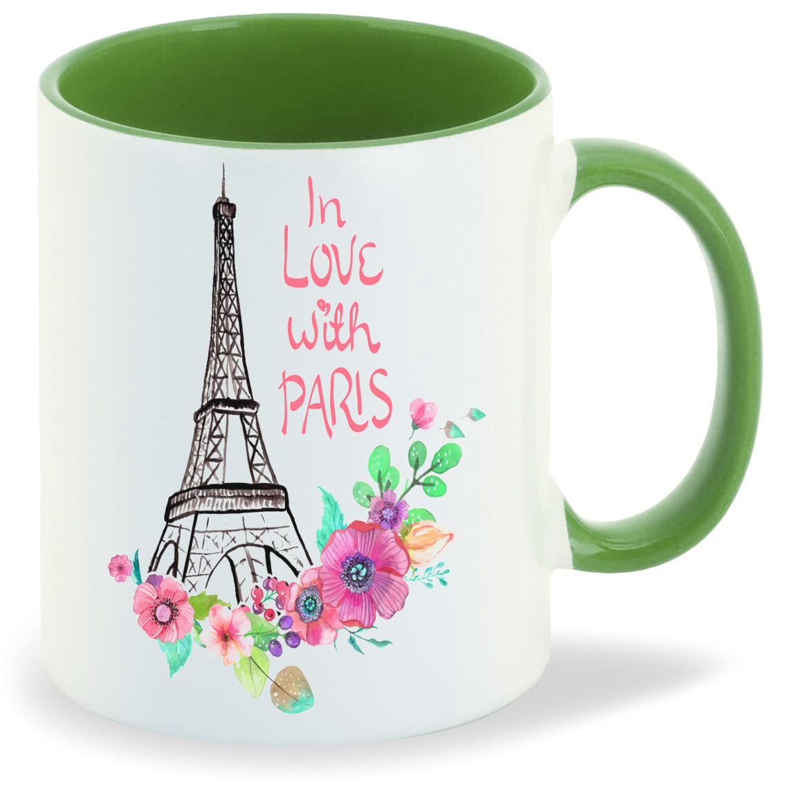 

Кружка CoolPodarok In love with Paris Винтаж
