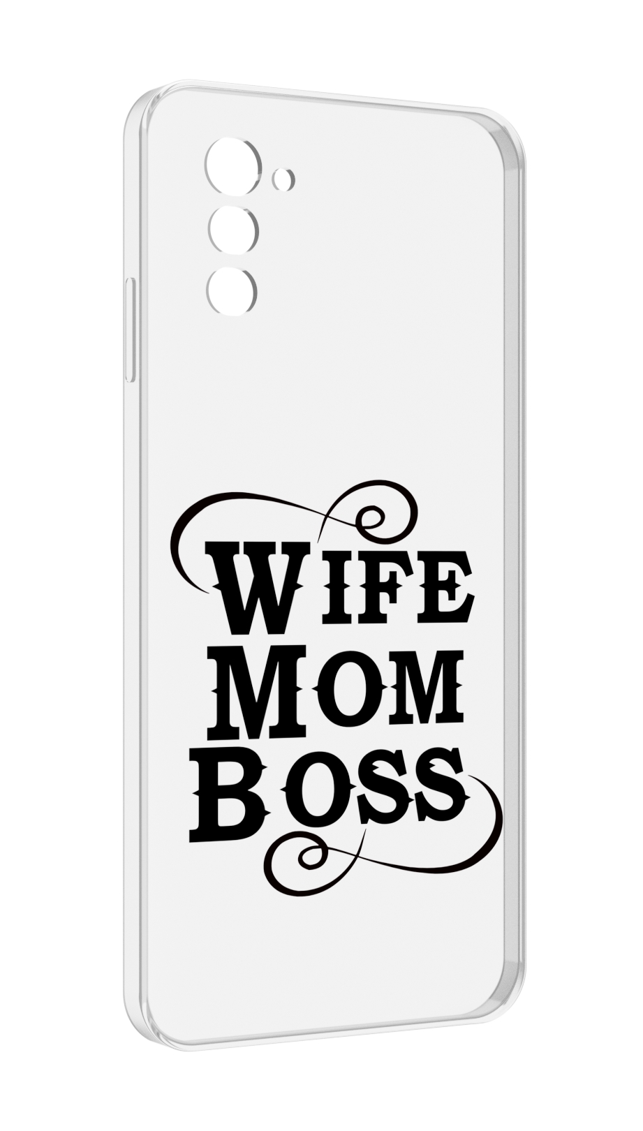 

Чехол MyPads жена-мама-босс для UleFone Note 12 / Note 12P, Прозрачный, Tocco