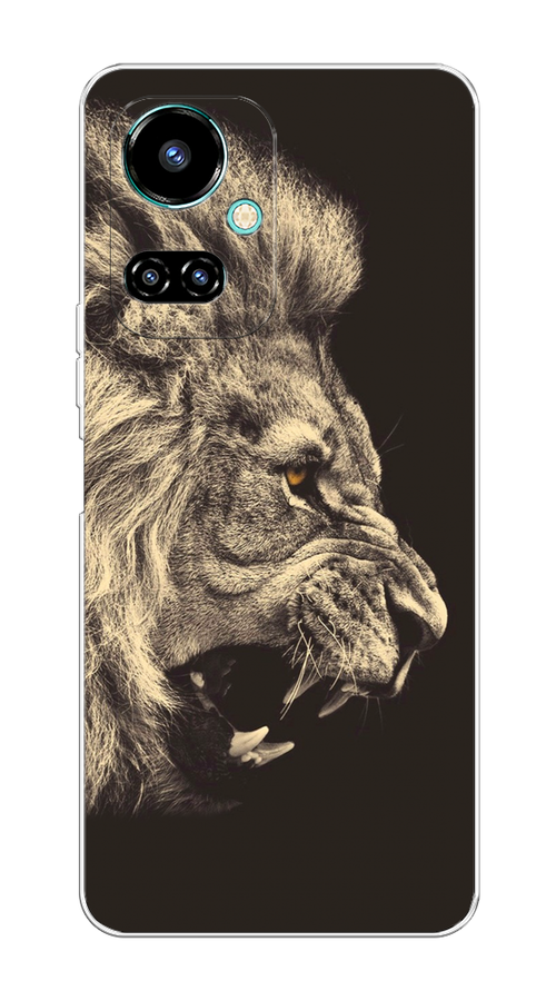 

Чехол Awog на Tecno Camon 19/19 Pro 4G "Львиный рык 2", Разноцветный, 302250-1