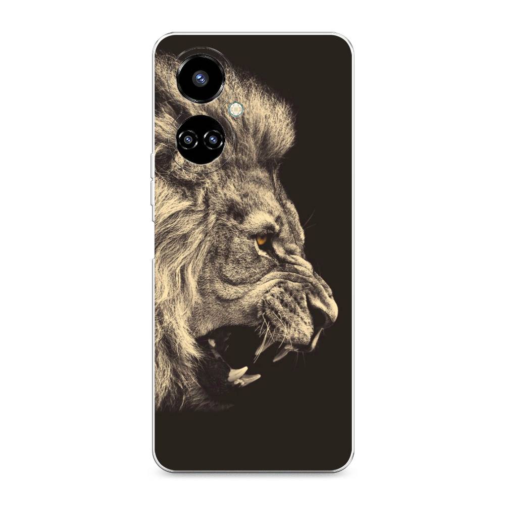 

Чехол Awog на Tecno Camon 19/19 Pro 4G "Львиный рык 2", Разноцветный, 301650-1