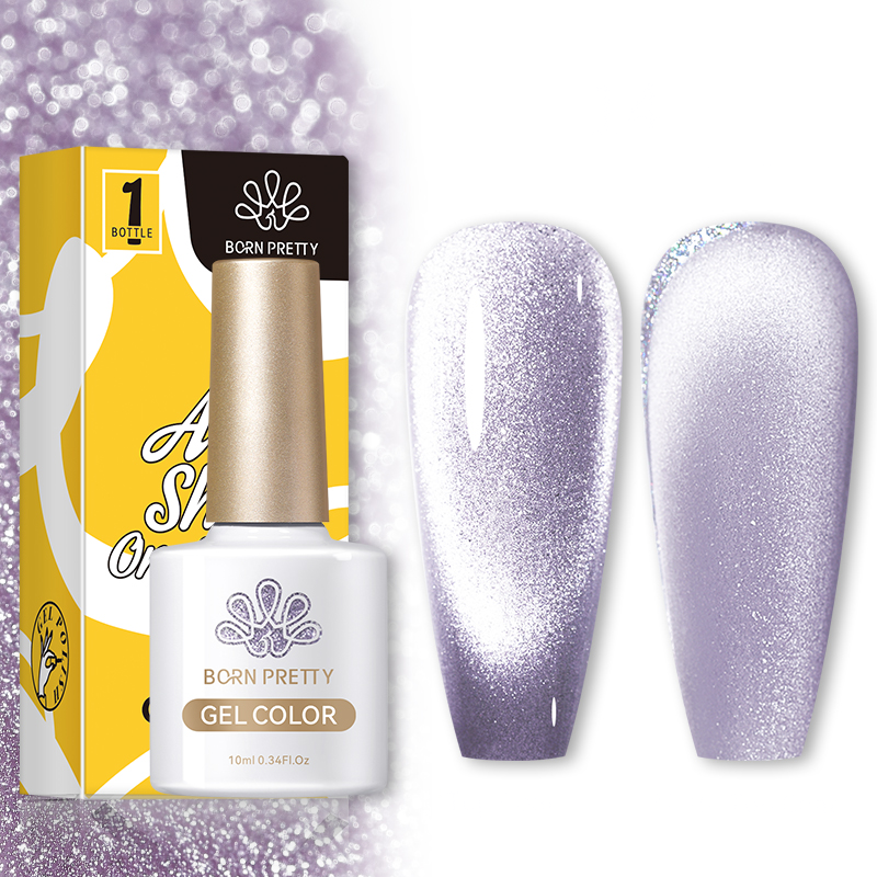 

Born Pretty, Гель-лак "Sea Blue Cat Magnetic Gel" SB-14 56466-14, 10 мл, Сиреневый
