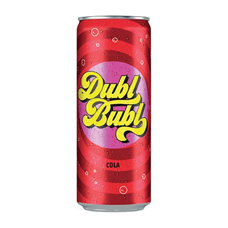 Напиток Dubl Bubl Cola безалкогольный, сильногазированный, 330 мл