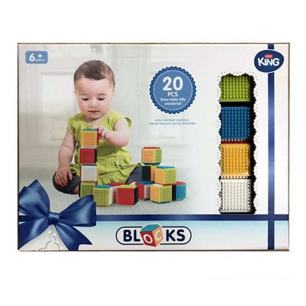 фото Конструктор, 20 деталей наша игрушка 32051