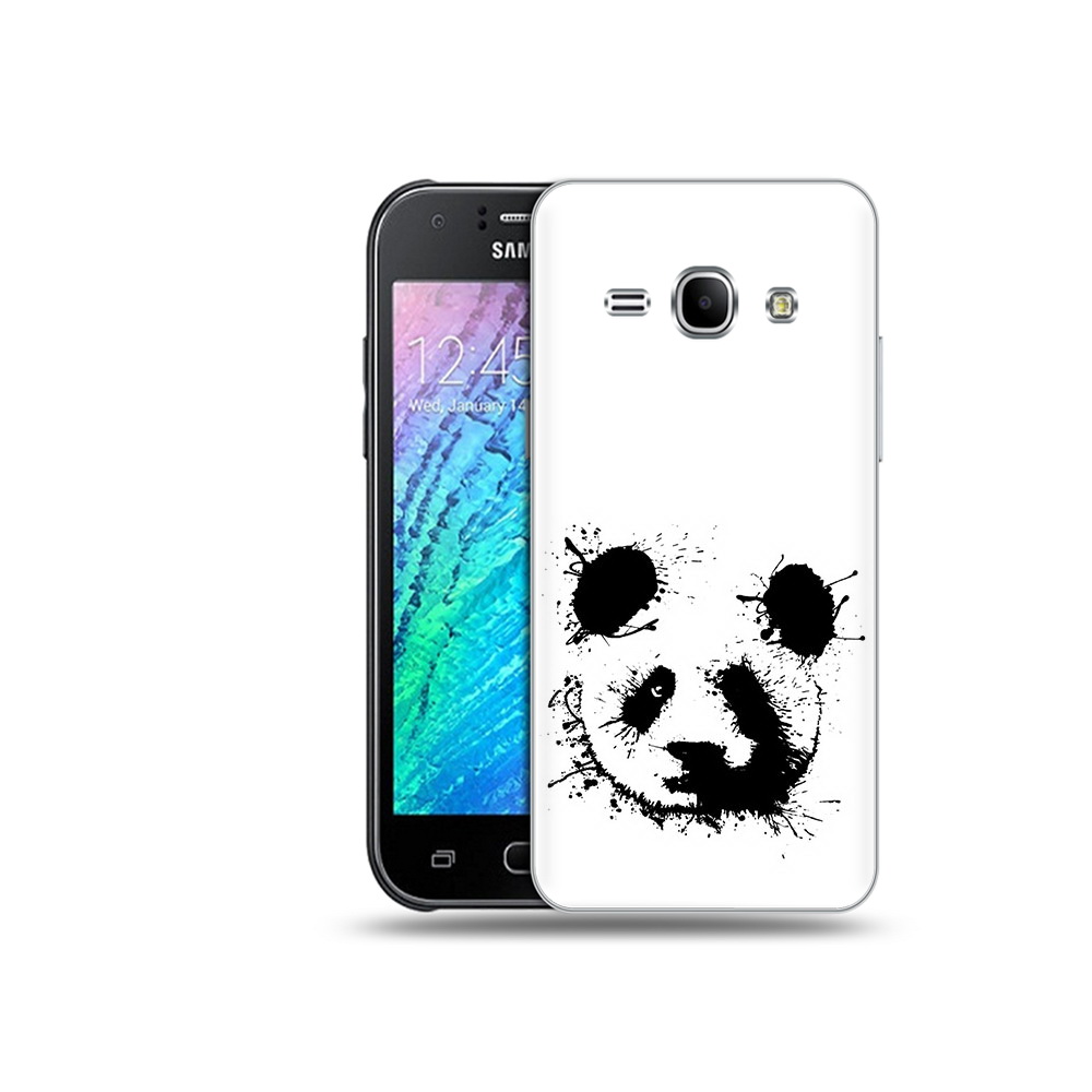 

Чехол MyPads Tocco для Samsung Galaxy J1 клякса-панда (PT26162.569.389), Прозрачный, Tocco