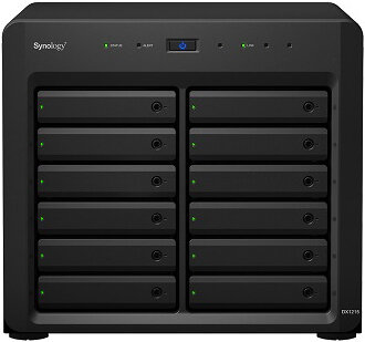 фото Сетевое хранилище данных synology dx1215ii black