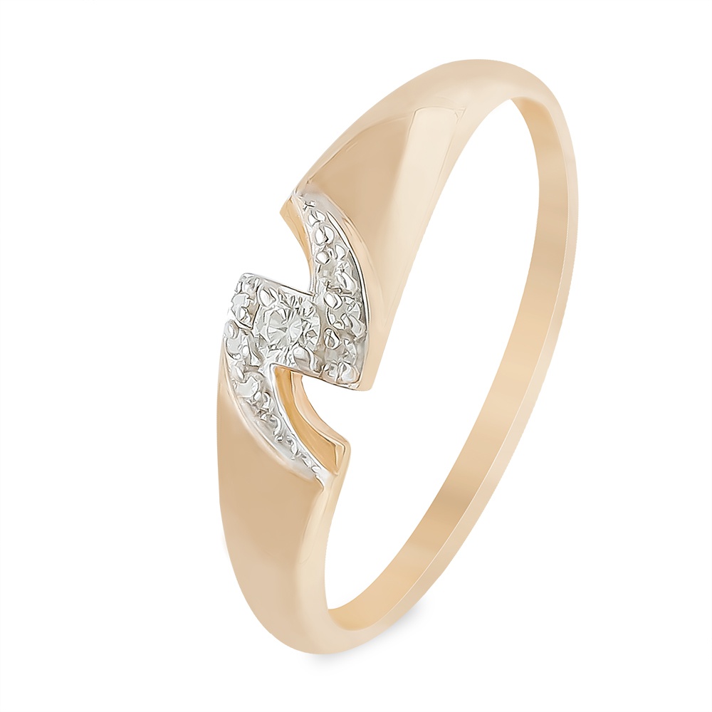 

Кольцо из золота р.  585Gold 101014225, бриллиант, 101014225