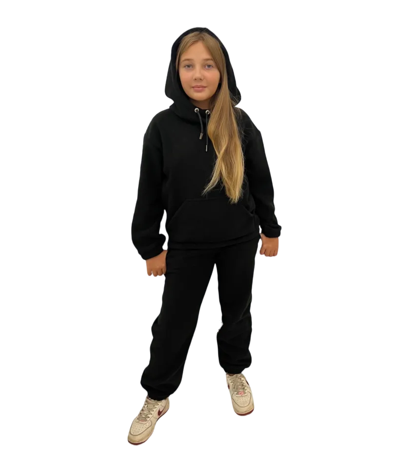 

Костюм спортивный флисовый Akyla_kids СКФ, черный, 128, СКФ