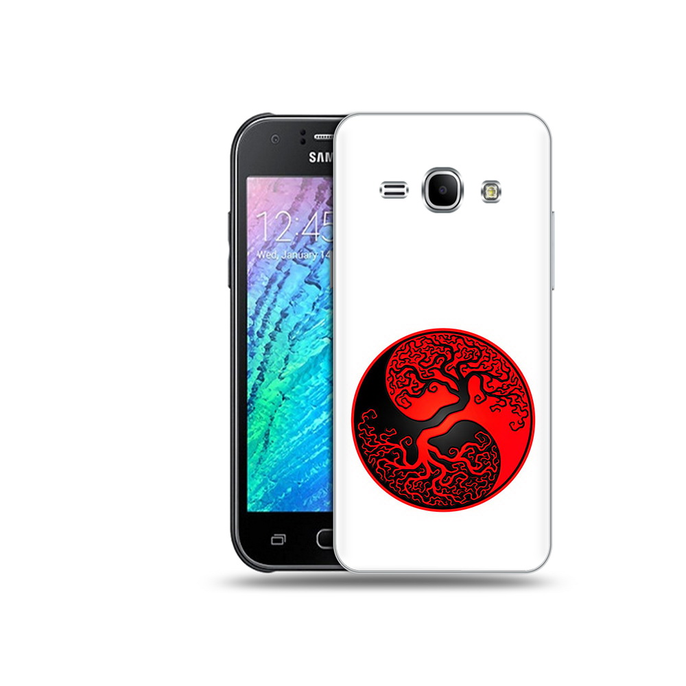 

Чехол MyPads Tocco для Samsung Galaxy J1 инь янь дерево (PT26162.569.379), Прозрачный, Tocco