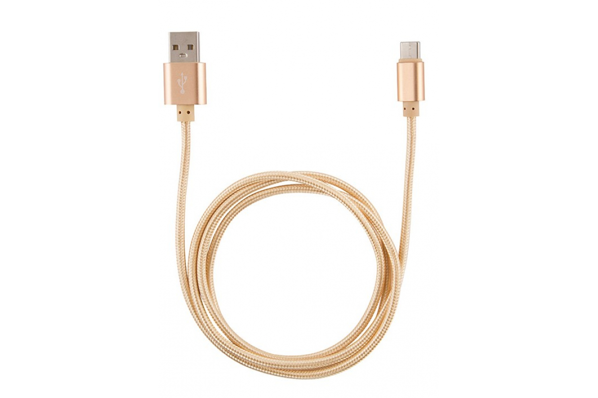 Кабель Energy ET-01 USB/Type-C, золотой