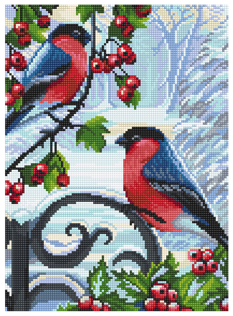 

Алмазная живопись Фрея «Зимняя сказка» 30x40 см