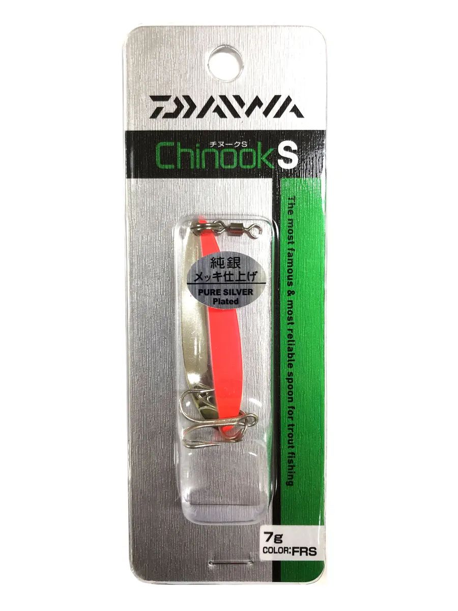 

Блесна Daiwa Chinook S 7 г, red, 1 шт., Красный, Chinook S