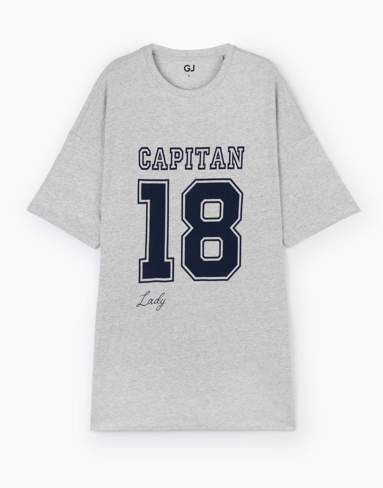 

Ночная сорочка женская Gloria Jeans GSL002358 серый меланж XXL/170, GSL002358