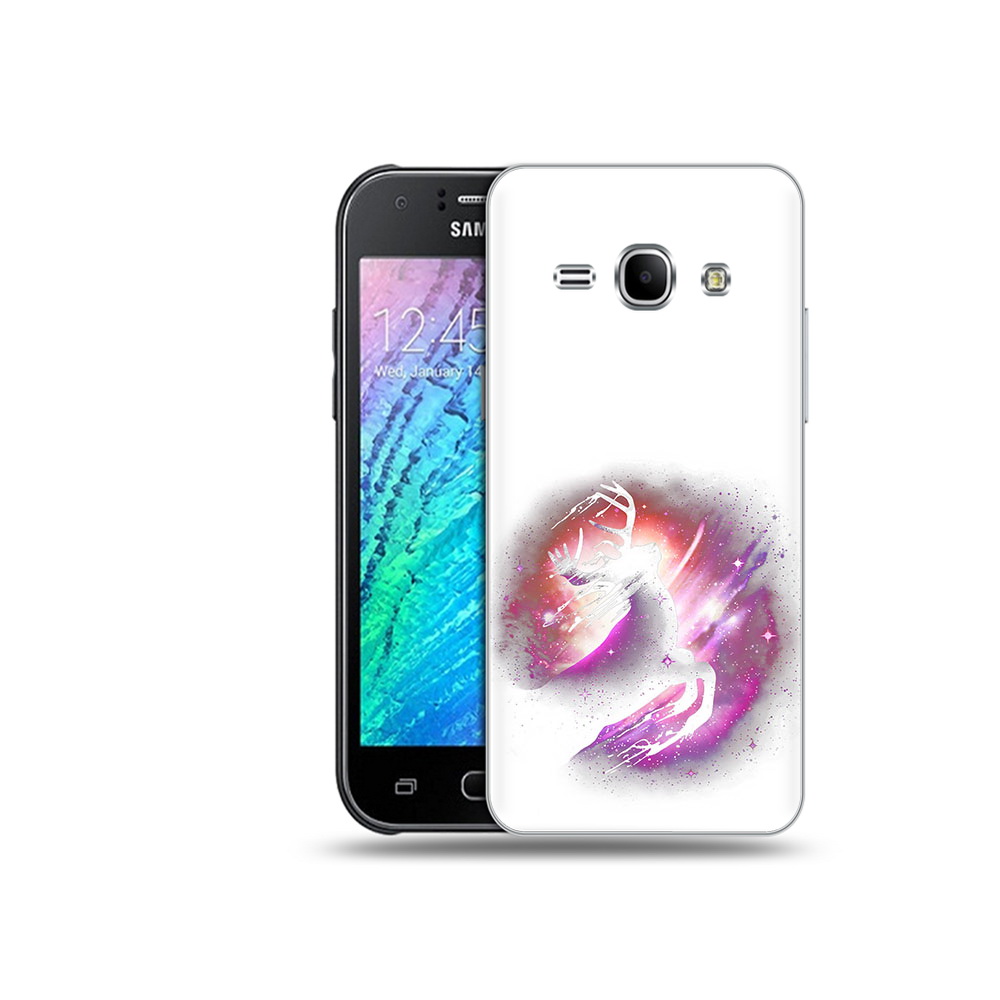 

Чехол MyPads Tocco для Samsung Galaxy J1 звездный олень (PT26162.569.354), Прозрачный, Tocco