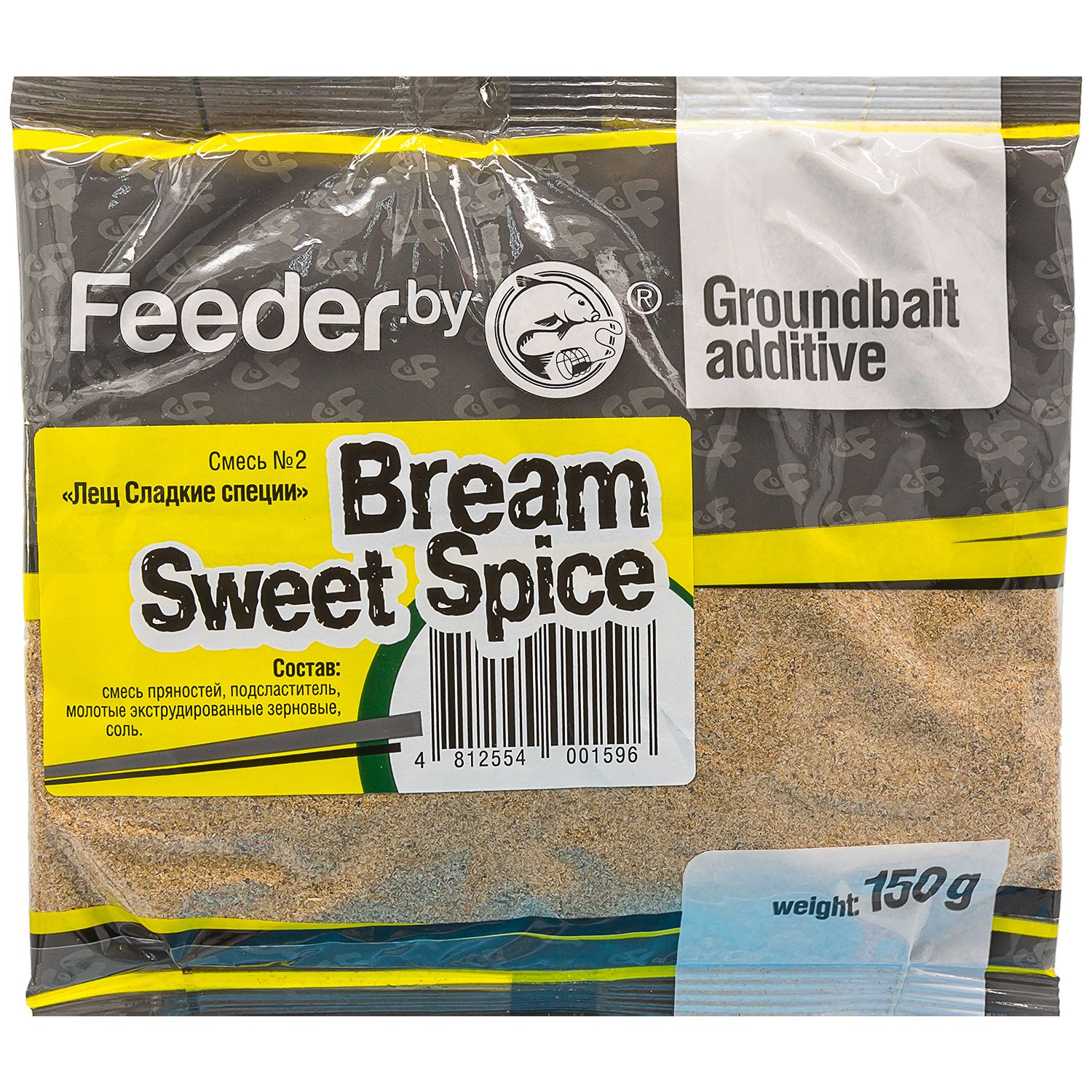 Прикормка Feederby Groundbait additive микс 2 Bream Sweet Spice 150 гр 555₽