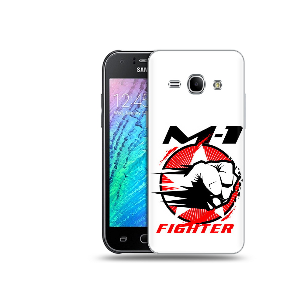 

Чехол MyPads Tocco для Samsung Galaxy J1 единоборства М-1 (PT26162.569.342), Прозрачный, Tocco